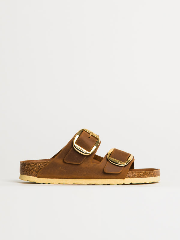 BIRKENSTOCK WOMENS BIRKENSTOCK ARIZONA BIG BUCKLE OILED LEATHER SANDALS - Blackwell Supply Co.