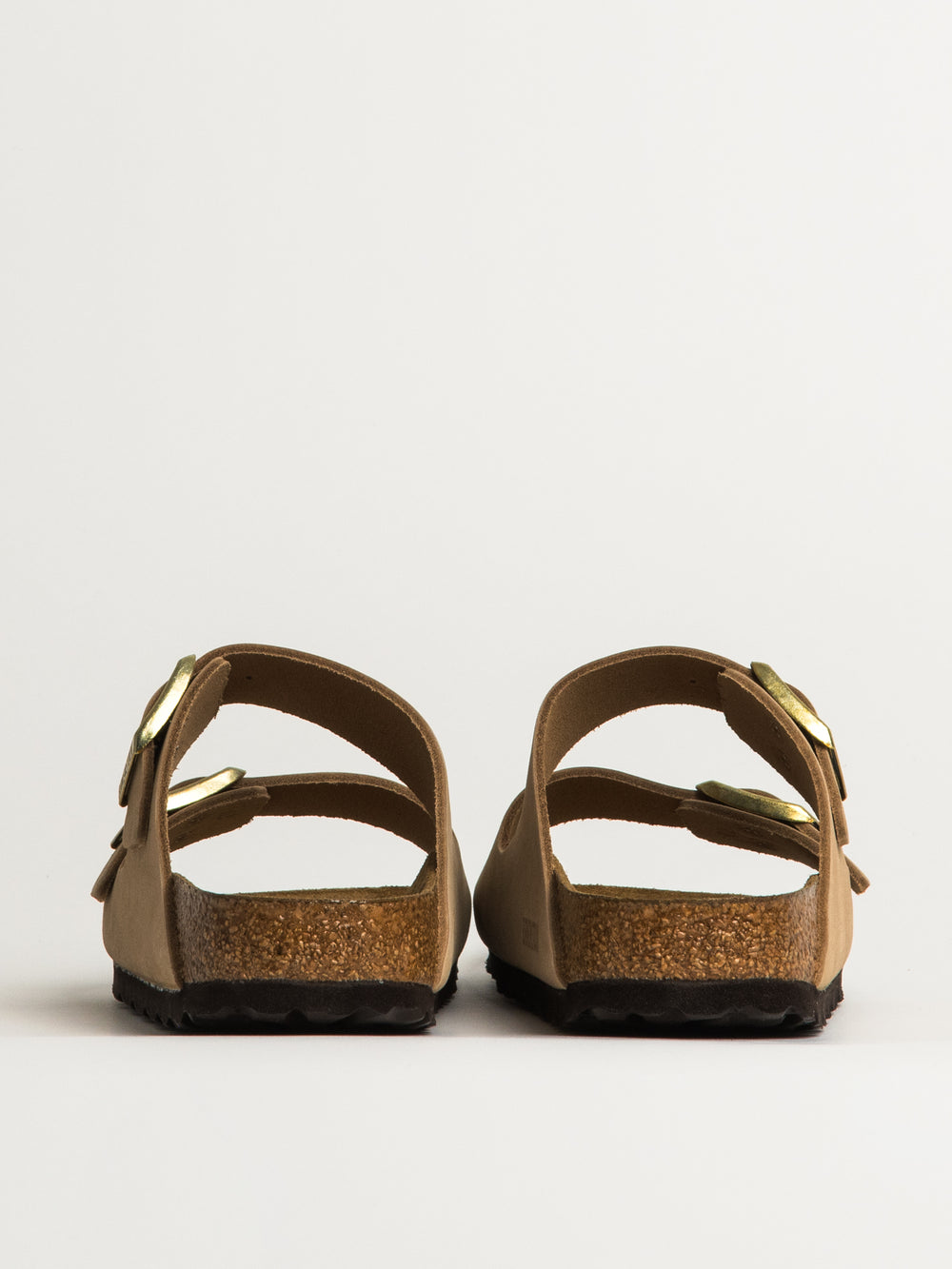 WOMENS BIRKENSTOCK ARIZONA SOFT FOOTBED NUBUCK SANDALS