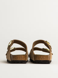 WOMENS BIRKENSTOCK ARIZONA SOFT FOOTBED NUBUCK SANDALS