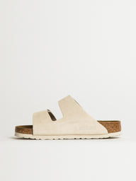 WOMENS BIRKENSTOCK ARIZONA SOFT FOOTBED SUEDE SANDALS