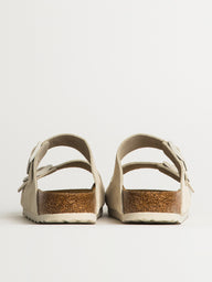 WOMENS BIRKENSTOCK ARIZONA SOFT FOOTBED SUEDE SANDALS