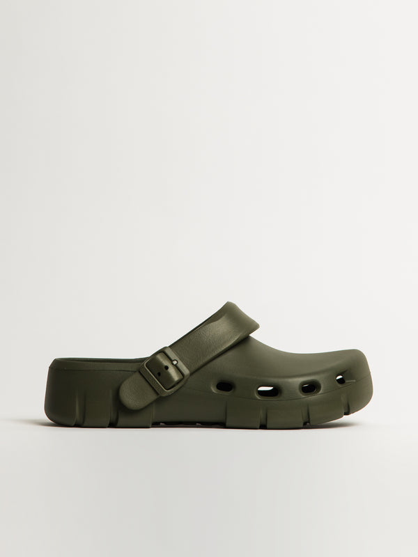 BIRKENSTOCK MENS BIRKENSTOCK BIRKI FLOW EVA CLOG - KHAKI - Blackwell Supply Co.