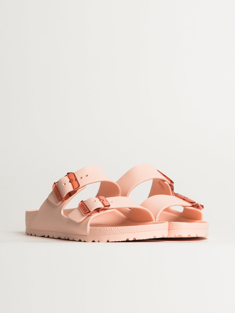 WOMENS BIRKENSTOCK ARIZONA STEALTH EVA SANDALS - LIGHT ROSE