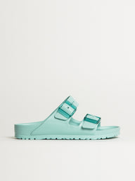 WOMENS BIRKENSTOCK ARIZONA STEALTH EVA SANDALS - AQUA
