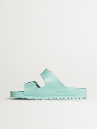 WOMENS BIRKENSTOCK ARIZONA STEALTH EVA SANDALS - AQUA