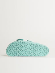 WOMENS BIRKENSTOCK ARIZONA STEALTH EVA SANDALS - AQUA