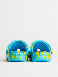 WOMENS CROCS CLASSIC FRESH FRUITS CLOG - BLUE
