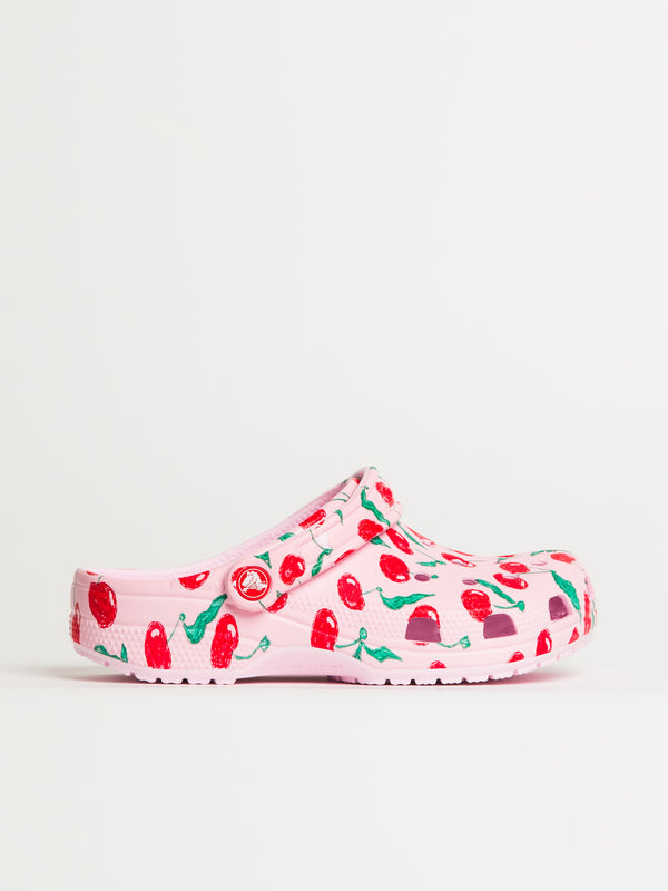 CROCS WOMENS CROCS CLASSIC FRESH FRUITS CLOG - ROSE - Blackwell Supply Co.