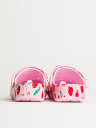 WOMENS CROCS CLASSIC FRESH FRUITS CLOG - ROSE